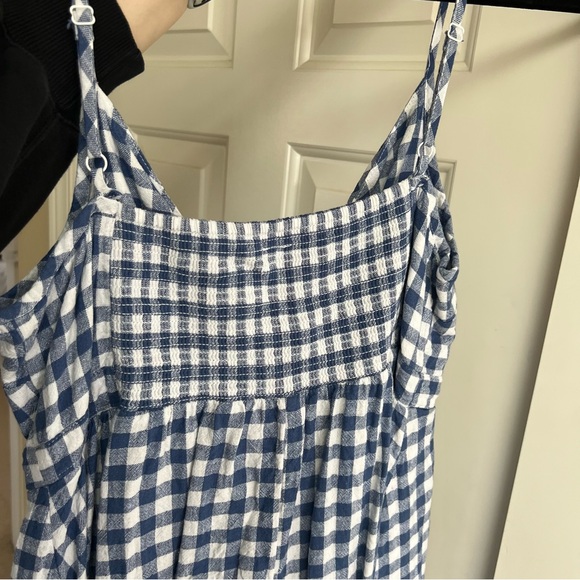 Old Navy Gingham Tie Front Dress - Picture 5 of 6